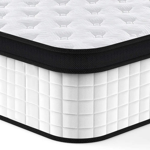 12Inch Twin Hybrid Mattress USA Local Inventory Pressure Relief Memory Foam Pocket Spring Coil Mattress in a Box CertiPUR-US