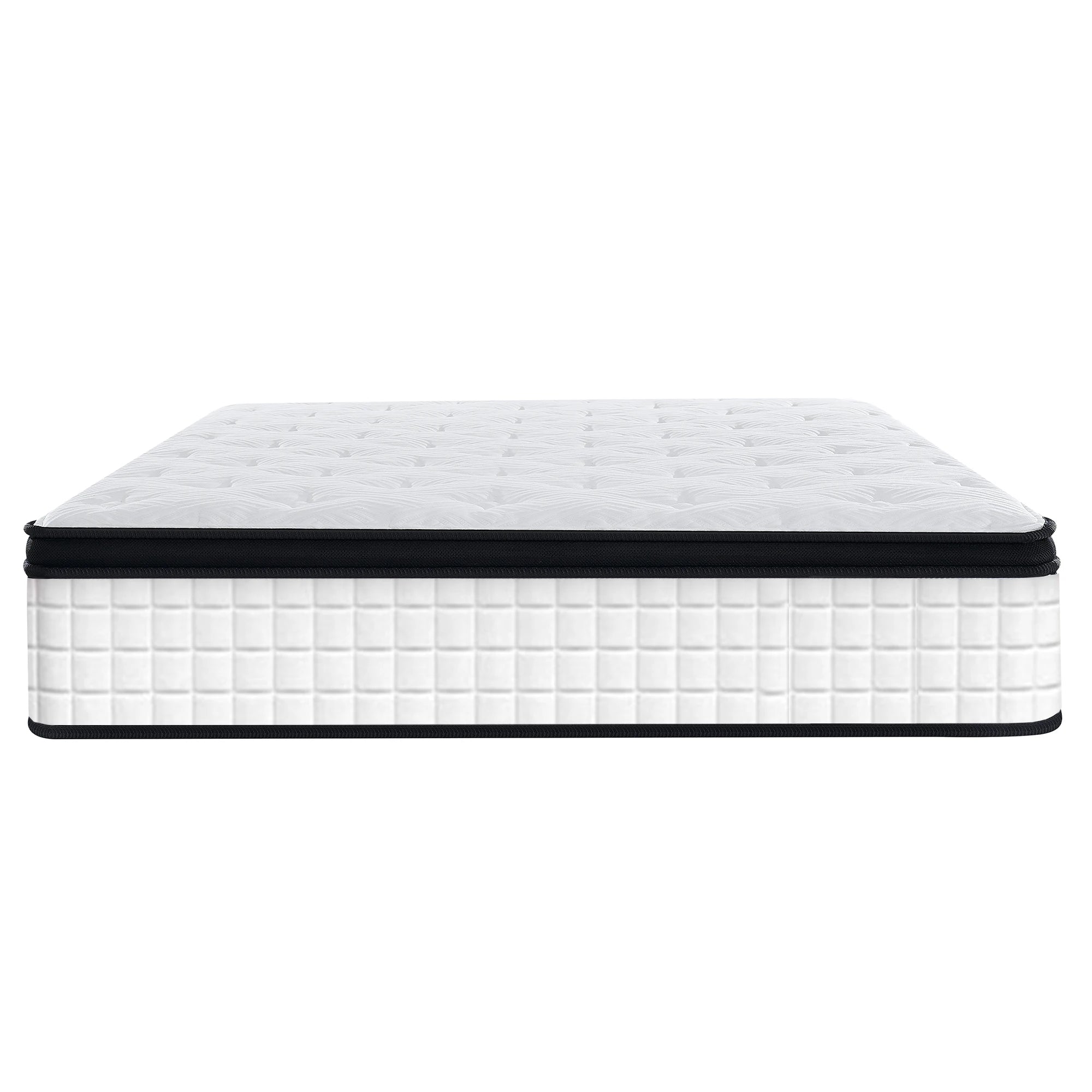 12Inch Twin Hybrid Mattress USA Local Inventory Pressure Relief Memory Foam Pocket Spring Coil Mattress in a Box CertiPUR-US