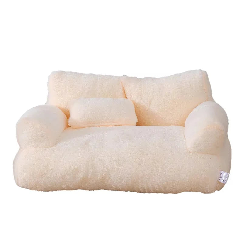 Luxury Cat Bed Super Soft Warm Pet Sofa for Small Dogs Cats Detachable Washable Non-slip Kitten Puppy Sleeping Bed Pet Supplies