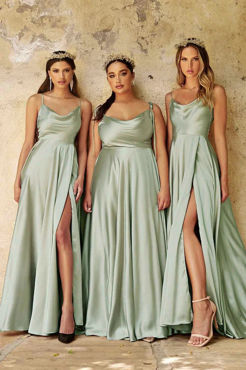 Elegant A Line Long Prom Dress For Women High Slit Backless Zipper Back Cocktail Party Formal Occasion Dresses Robe Soiree