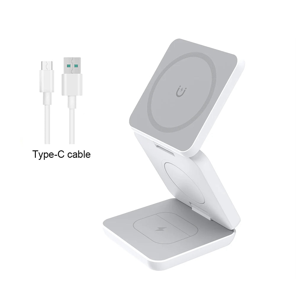 Wireless Charger for iPhone 3 in 1