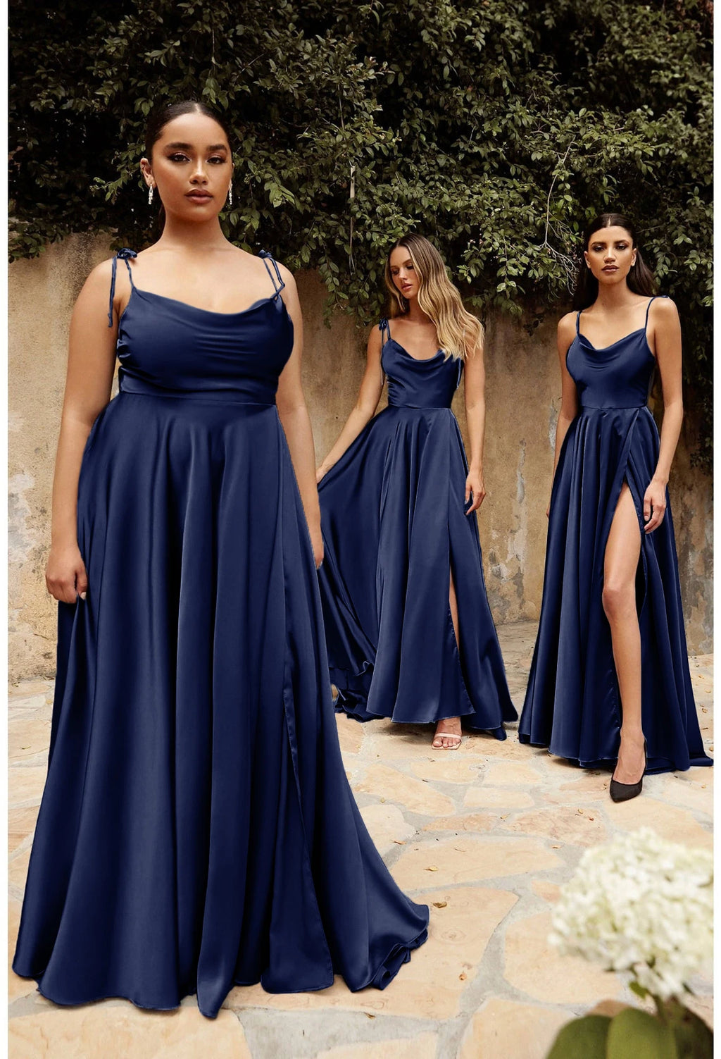 Elegant A Line Long Prom Dress For Women High Slit Backless Zipper Back Cocktail Party Formal Occasion Dresses Robe Soiree