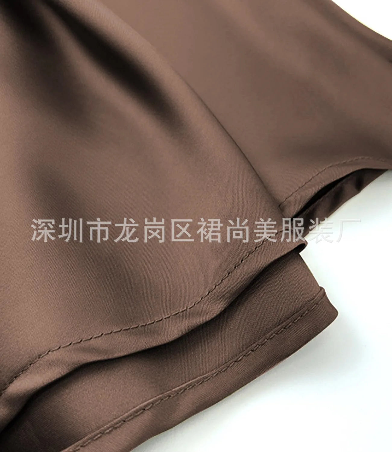 Elegant Faux Silk Satin Skirts for Women High Waist A-line Office Lady  Solid Color Glossy Finish Fishtail Skirt