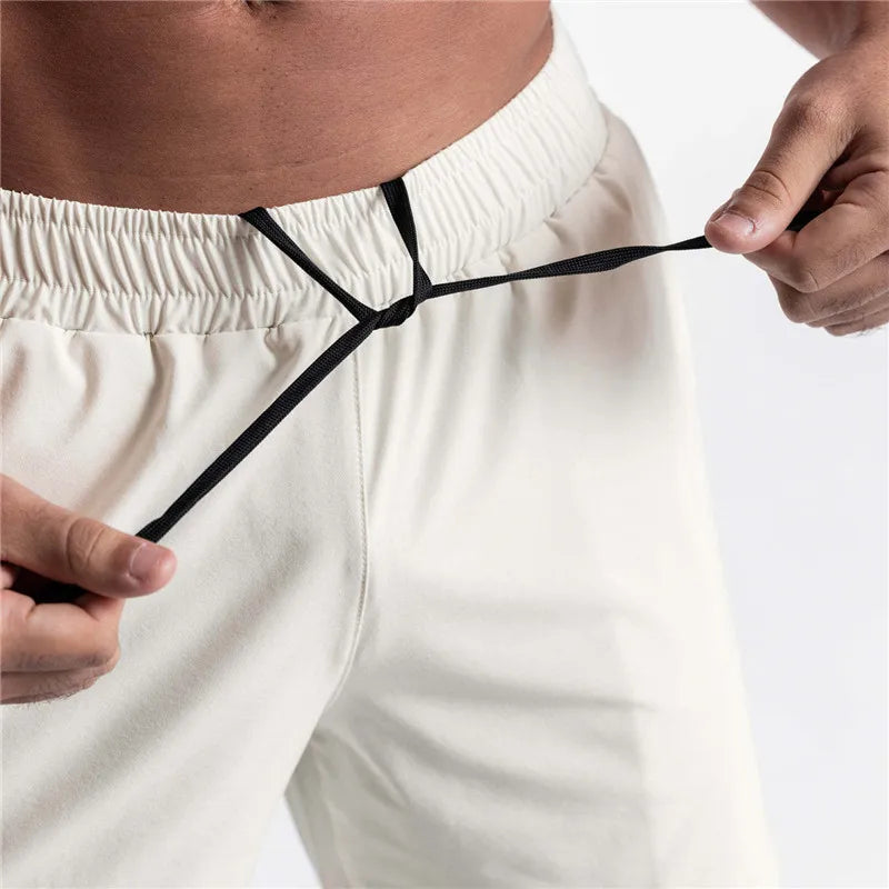 Summer New Gym Jogging Exercise Shorts Men's Sports Fitness Quick-drying Multiple pockets Running Shorts Men Casual Shorts