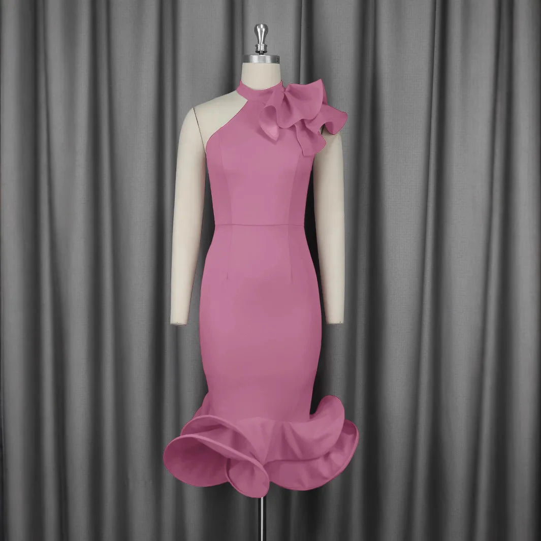 Prom Dresses Summer Women's Casual Dresses Plus Size Elegant Party Dress lace-edged Luxury Long Formal Evening Dress HXY185391
