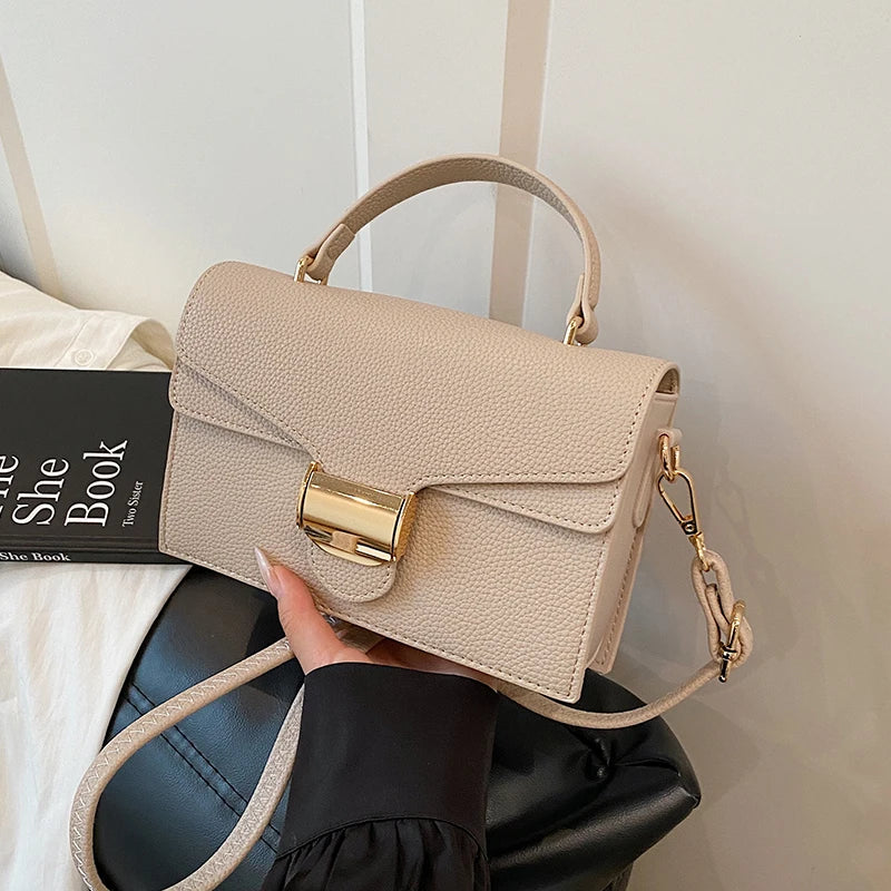 Black Handbags Classic Bags Designer Crossbody Bag Pu Leather Small Messenger Bag Women's Shoulder Bag Bolsa Feminina Flap Purse