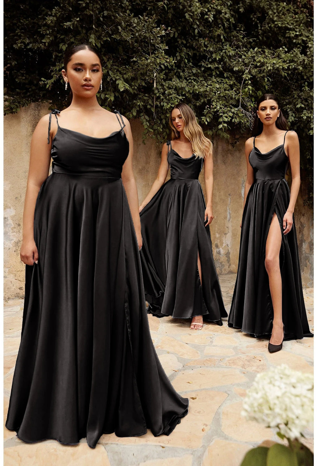 Elegant A Line Long Prom Dress For Women High Slit Backless Zipper Back Cocktail Party Formal Occasion Dresses Robe Soiree