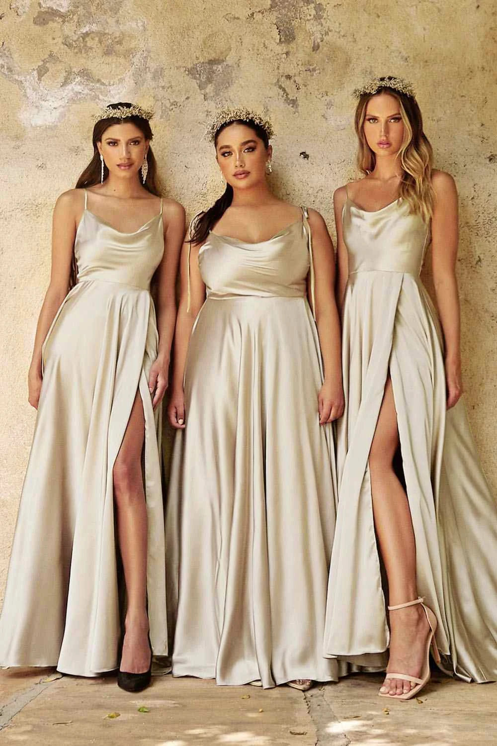 Elegant A Line Long Prom Dress For Women High Slit Backless Zipper Back Cocktail Party Formal Occasion Dresses Robe Soiree