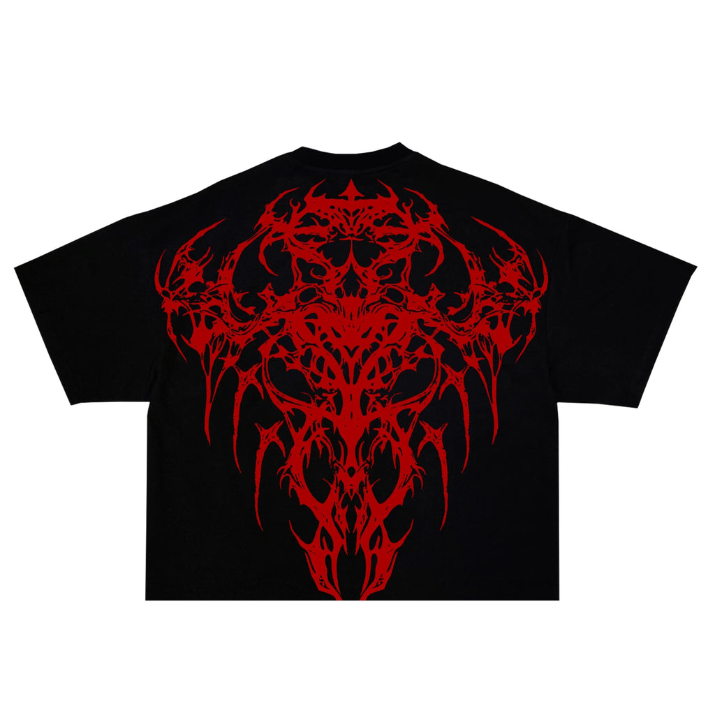 Unisex T shirt Men Women Dark Oversized Cotton Tee Skull Print Workout Gym Top Streetwear Fitness Clothing Alternative Fashion