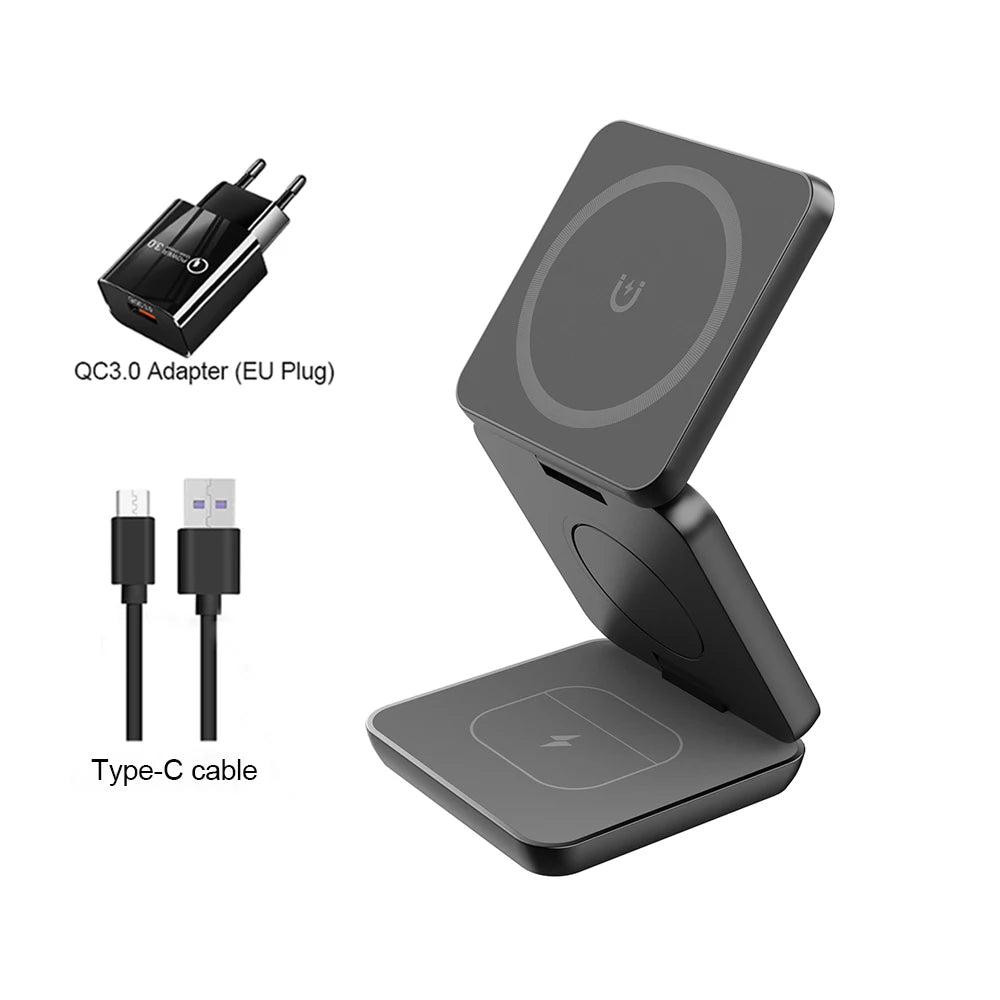 Wireless Charger for iPhone 3 in 1