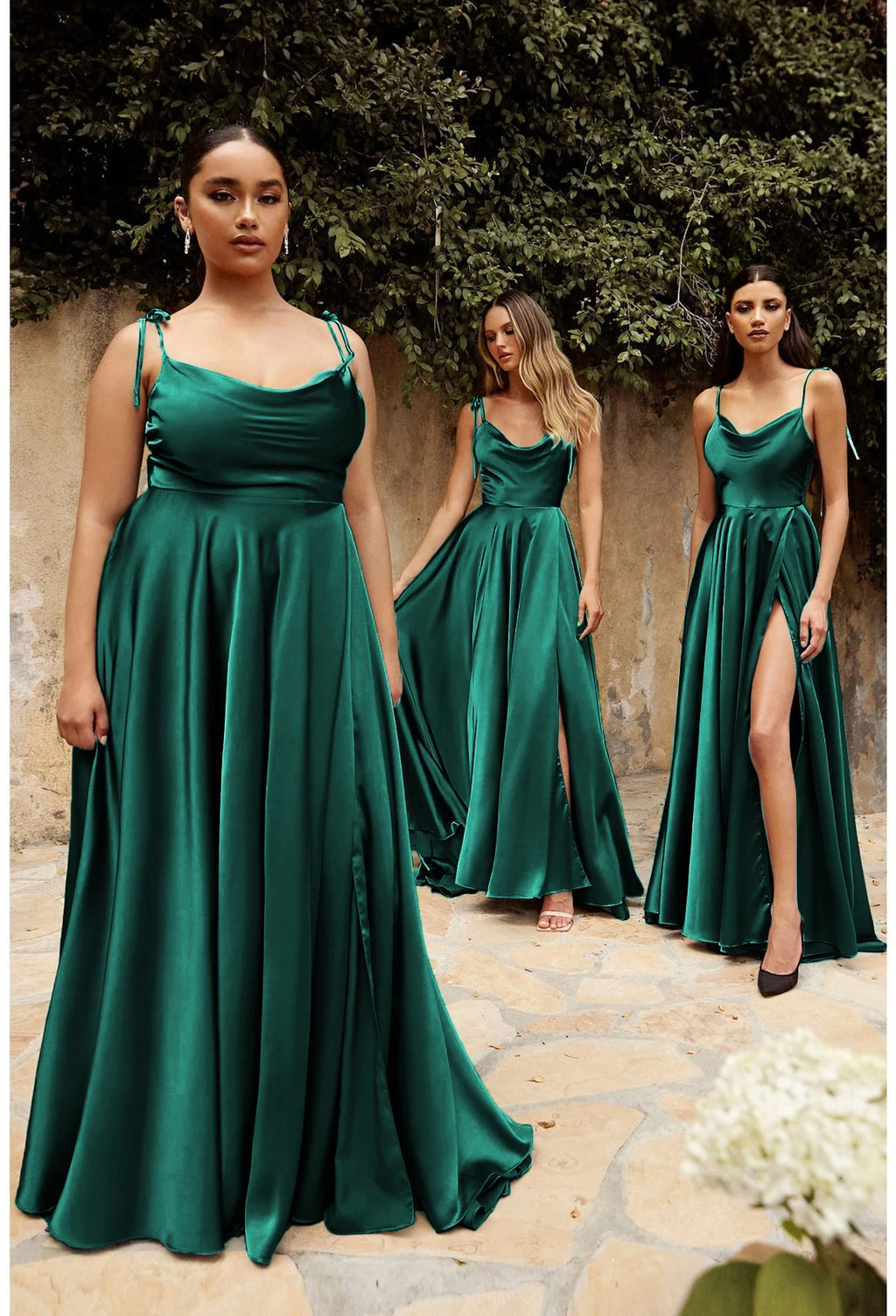 Elegant A Line Long Prom Dress For Women High Slit Backless Zipper Back Cocktail Party Formal Occasion Dresses Robe Soiree