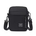 Men's bag, available in single shoulder or cross-body design, suitable for daily use during school. Made of nylon material.