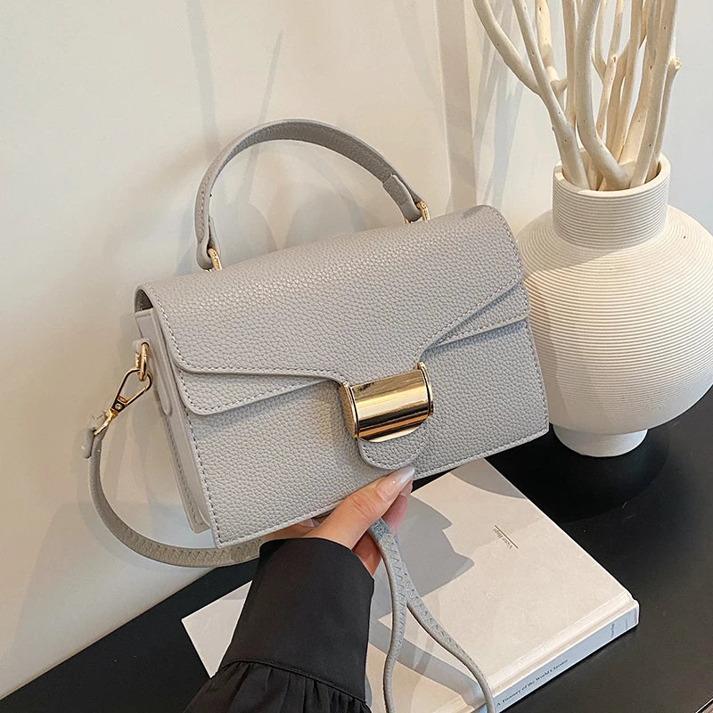 Black Handbags Classic Bags Designer Crossbody Bag Pu Leather Small Messenger Bag Women's Shoulder Bag Bolsa Feminina Flap Purse