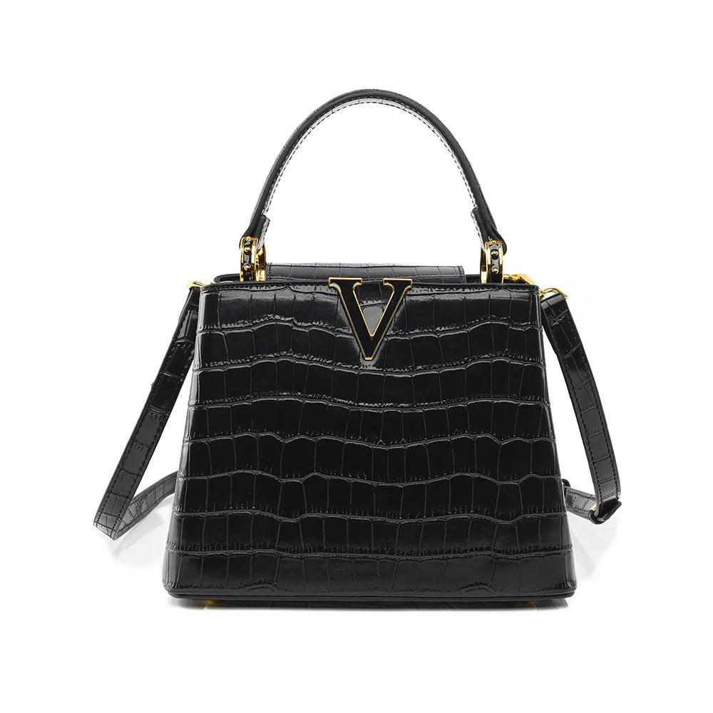 Women's handbag, new fashion versatile bucket bag, high-end bag, large-capacity commuter crossbody bag for women