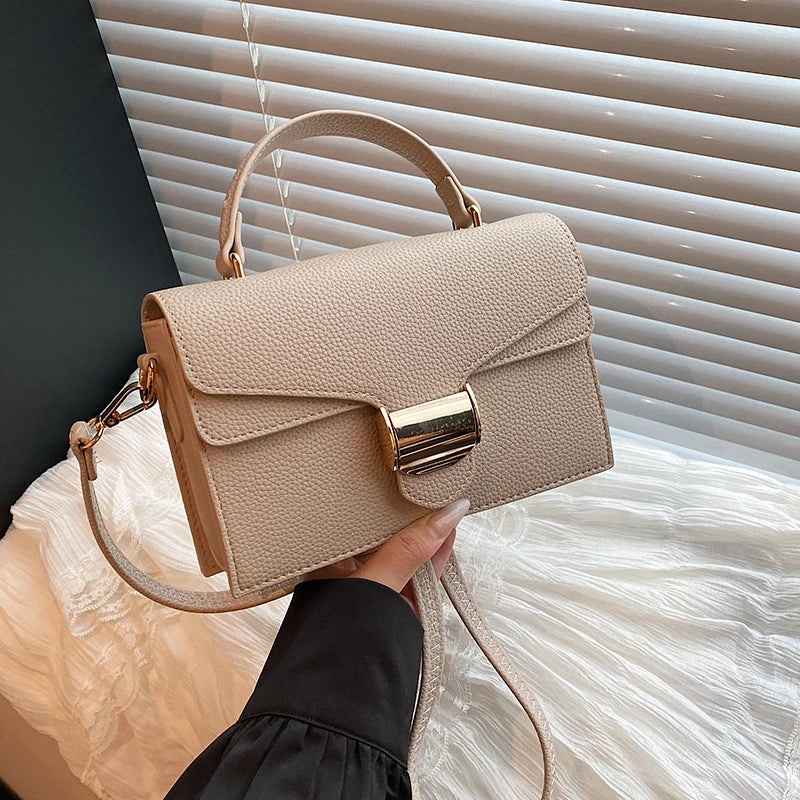 Black Handbags Classic Bags Designer Crossbody Bag Pu Leather Small Messenger Bag Women's Shoulder Bag Bolsa Feminina Flap Purse
