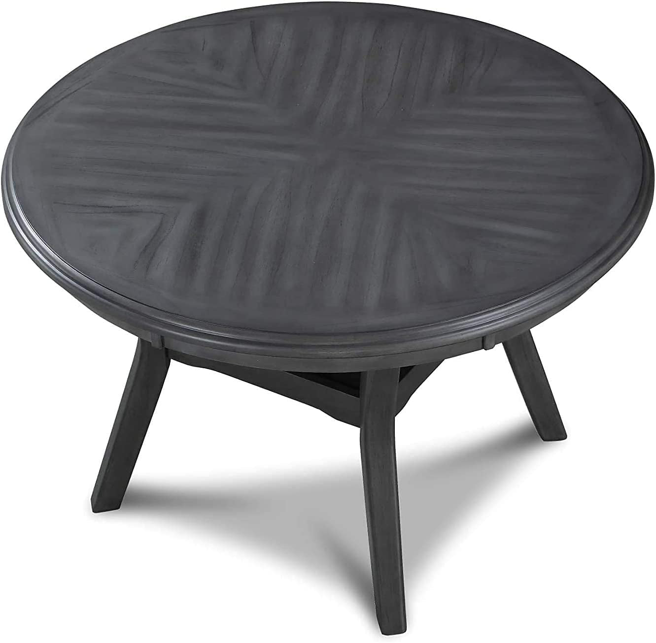 Gray Round Dining Table And Chairs 5 Piece Dining Room Set